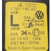 VW POLO IV 4 01-05 LAMPA PRZÓD PRZEDNIA LEWA 6Q1941007M ORYGINAŁ