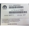 U4 ORYGINAŁ DODGE CHARGER 2015- WZMACNIACZ AUDIO 68303976AC