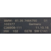U5 BMW 4 F32 F33 F36 GRAN COUPE STEROWNIK SMART OPENER 7464750