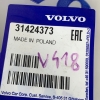 VOLVO XC60 II 18- LISTWA DRZWI SZYBY PRAWA TYŁ