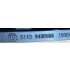 BMW 5 G30 G31 LIFT LCI KRATKA LEWA ZDERZAKA PRZÓD 9498599