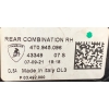 A2 LAMBORGHINI HURACAN LAMPA PRAWA TYLNA TYŁ EU 4T0945096