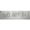 AUDI A4 B9 8W OSŁONA PŁYTA DOLNA ZDERZAKA PRZÓD 8W0807611