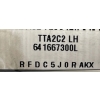 P4 TOYOTA RAV4 RAV-4 V 5 2020 - KURTYNA POWIETRZNA AIRBAG LEWA 641667300L