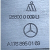 MERCEDES A-KLASA W176 LIFT ŚLIZG ZDERZAKA LEWY PRZÓD MOCOWANIE A1768850163
