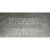 OPEL ZAFIRA C ŚLIZG MOCOWANIE ZDERZAKA TYŁ ŚRODKOWY GM 39030301