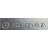 MERCEDES C-KLASA W205 ZAŚLEPKA WYDECHU PRAWA ZDERZAKA TYŁ A2058854503