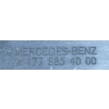 MERCEDES A-KLASA 177 PODKŁADKA TABLICY REJESTRACYJNEJ PRZÓD A1778854000