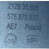 A41 SEAT ATECA OBUDOWA OSŁONA LUSTERKA LEWA COSMO GREY 67E 575875537