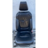 P4 TOYOTA RAV4 RAV-4 V 5 2020 - FOTEL PRAWY PRZÓD SKÓRA CZARNY
