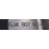 ŚLIZG ZDERZAKA ŚRDOKOWY TYŁ SEAT IBIZA 6J IV 09-17 6J4807863A