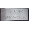 P4 TOYOTA RAV4 RAV-4 V 5 2020 - OSŁONA BATERII KANAPY ŚRODKOWA 58464-42020