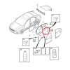 VOLVO S60 V60 LISTWA SZYBY DRZWI PRAWA TYŁ