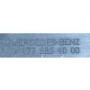 MERCEDES A-KLASA 177 PODKŁADKA TABLICY REJESTRACYJNEJ PRZÓD A1778854000
