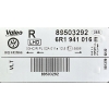 DEKIELEK OPRAWKA ŻARÓWKA VALEO LAMPY PRAWA VW POLO 6R 09- 6R1941016E