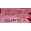VW NEW BETTLE 2012 - 2019 ODBLASK LAMPA ZDERZAKA LEWY TYŁ 5C5945701B