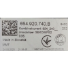 SKODA FABIA RAPID SCALA LICZNIK ZEGARY 654920740B ORYGINAŁ
