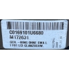A116 BMW 7 F01 LIFT LCI OBUDOWA RAMKA LUSTERKA LEWA C0169101U6680