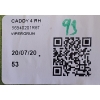VW CADDY IV 15- OBUDOWA LUSTERKA PRAWA R6T