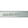 KRATKA LEWA ZDERZAKA PRZÓD VW GOLF VII 5G0853665A ORYGINAŁ