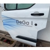 B2 TRANSIT CUSTOM 2013 - DRZWI LEWE PRZÓD SZYBA KOMPLETNE