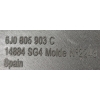 SEAT IBIZA IV 6J PŁYTA OSŁONA PRZÓD 6J0805903C