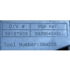 OPEL CORSA F MOCOWANIE ŚLIZG ZDERZAKA TYŁ ŚRODKOWY 9829543480
