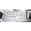 SEAT LEON IV KL 2020 - ŚLIZG MOCOWANIE ZDERZAKA TYŁ LEWY 5FE807377A