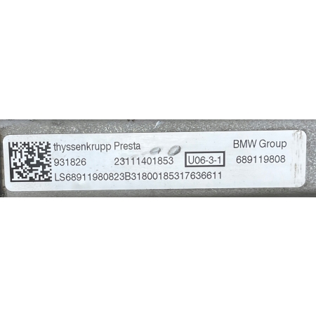 BMW 2 U06 KOLUMNA KIEROWNICZA 6891198