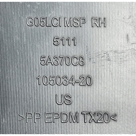 BMW X5 G05 LIFT M-PAKIET KIEROWNICA POWIETRZA PRAWA ZDERZAKA PRZÓD 5A370C8