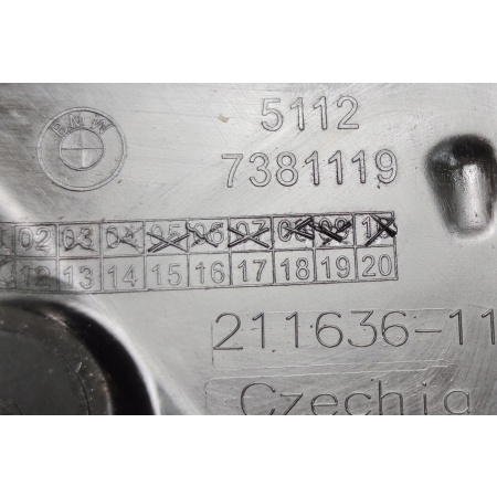 BMW X1 F48 ŚLIZG MOCOWANIE ZDERZAKA LEWY TYŁ TYLNY 7381119