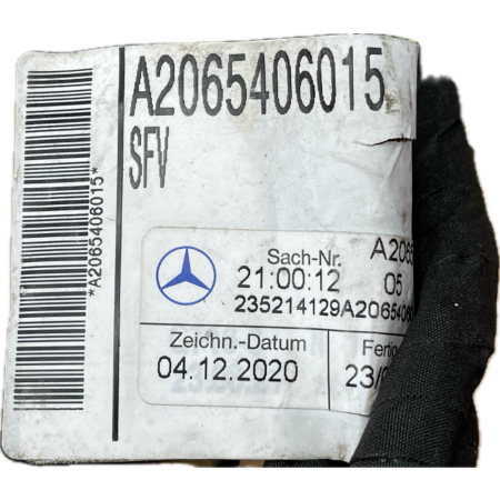 MERCEDES C-KLASA 206 W206 WIĄZKA PDC ZDERZAKA PRZÓD A2065406015