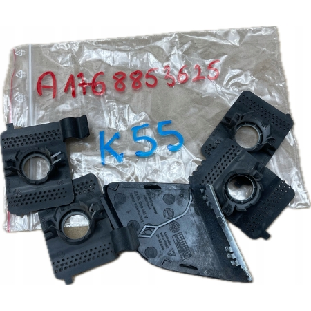 K55 MERCEDES A-KLASA W 176 MOCOWANIE KOSZYKI ZAŚLEPKA PDC PRZÓD A1768853625
