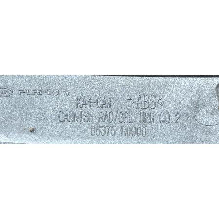 B3 KIA CARNIVAL IV 2020 - PRAWA GÓRNA LISTWA ZDERZAKA 86375-R0000