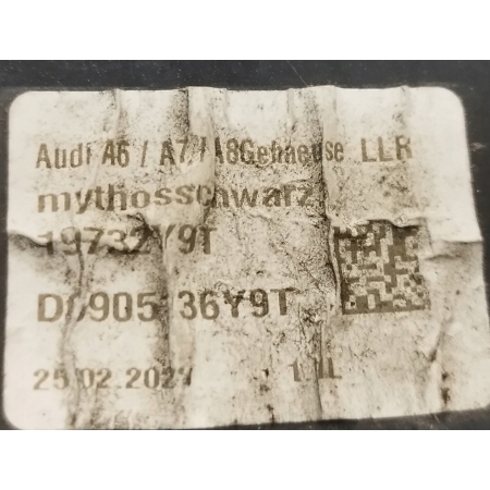PRAWA OBUDOWA LUSTERKA AUDI A6 A7 C8 D6905436