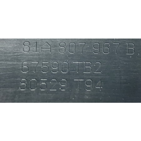 AUDI Q2 LIFT KRATKA ZDERZAKA LEWA TYŁ 81A807967B