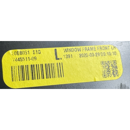 BMW X7 G07 OSŁONA LISTWA USZCZELKA DRZWI LEWA PRZÓD PRZEDNIA 7445511