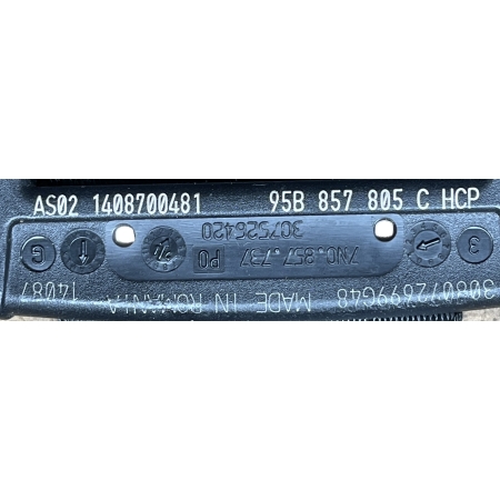 B1 PORSCHE MACAN S 2015 PAS BEZPIECZEŃSTWA LEWY TYŁ TYLNY 95B857805C