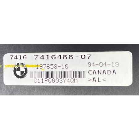 OSŁONA SŁUPKA DRZWI PRAWY PRZÓD BMW G02 X4 7416488