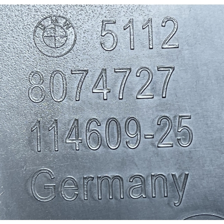 BMW M4 G82 G83  ŚLIZG ZDERZAKA MOCOWANIE LEWY TYŁ 8074727