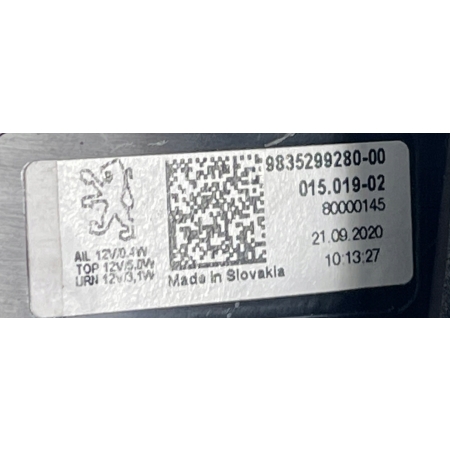 PEUGEOT 308 III 21- LAMPA PRAWA TYŁ 9835299280