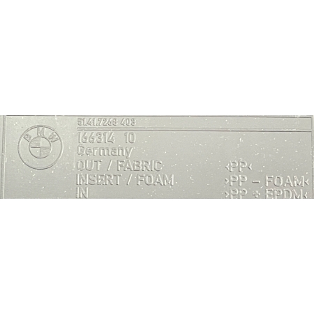 BOCZEK TAPICERKA DRZWI LEWY PRZÓD BMW F21 7268403
