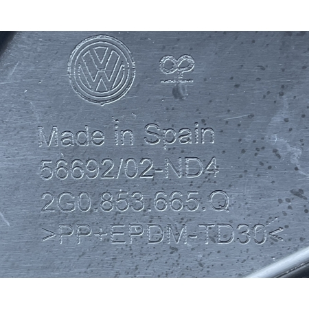 VW POLO VI 2G LIFT GTI  KRATKA ZDERZAKA ATRAPA LEWY PRZÓD  2G0853665Q