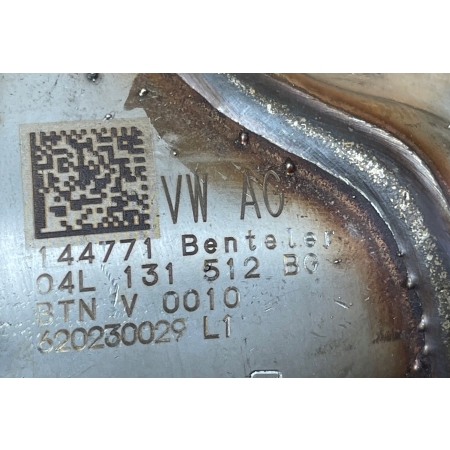 VW SEAT SKODA PRZEPUSTNICA EGR CHŁODNICA SPALIN 04L131501M 04L131512BG