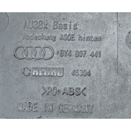 # A413 AUDI A3 8Y BASIS ZAŚLEPKA HAKA ZDERZAKA TYŁ TYLNA 8Y4807441