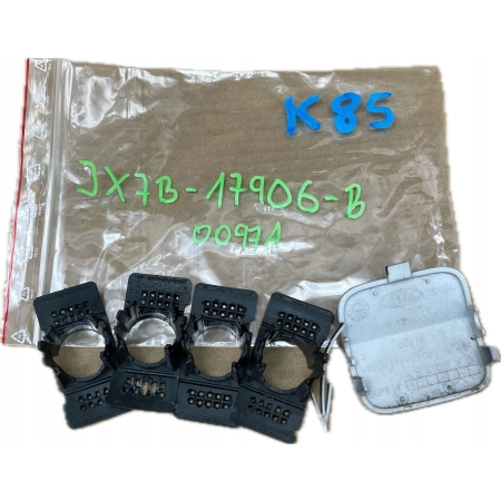 K85 FORD FOCUS MK4 IV KOMBI MOCOWANIE KOSZYKI ZAŚLEPKA PDC TYŁ JX7B-17906-B