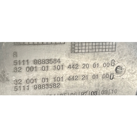 BMW X1 U11 MOCOWANIE HALOGENU ŚLIZG PRAWY PRZÓD 9883584