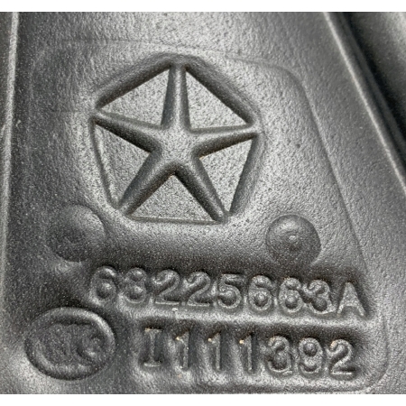 U7A CHRYSLER PACIFICA II 16- WYGŁUSZENIE BŁOTNIKA LEWE PRZÓD 68225663A