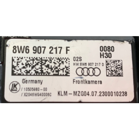 AUDI A5 F5 8W KAMERA SYSTEMÓW ASYSTENTA SZYBY PRZÓD 8W6907217F