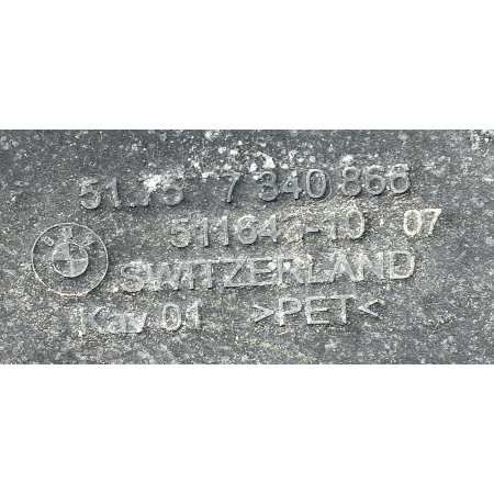 BMW 3 G20 G21 OSŁONA PŁYTA PODWOZIA PRAWA 7340866